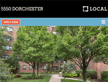 Tablet Screenshot of 5550dorchester.com